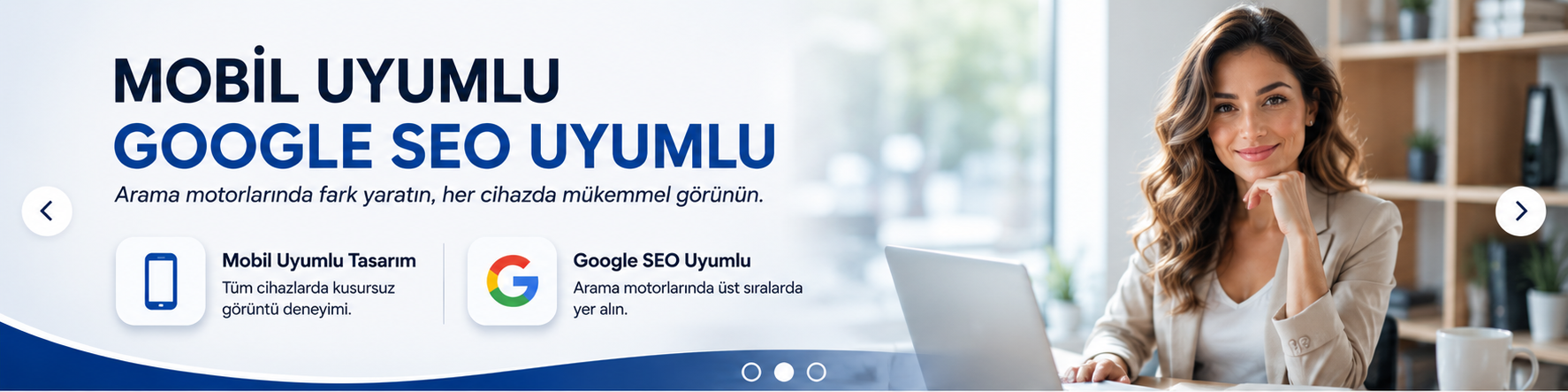 Mobil uyumlu ve Google SEO uyumlu firma sitesi